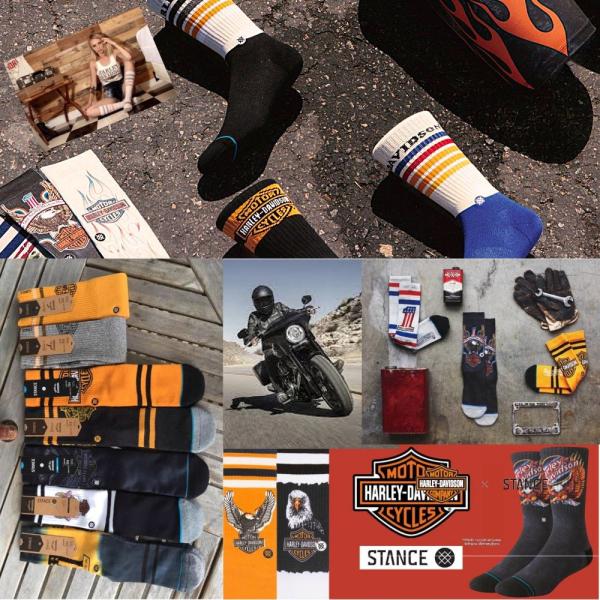 スタンス ソックス 靴下 ハーレーダビッドソン ロードハウス Stance 優先配送 Socks Harley 1足セット メンズ Road 25 5 29 0cm L 限定モデル ファッション House