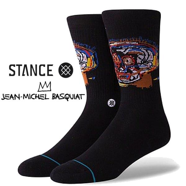スタンス ソックス 激安挑戦中 バスキア Stance Socks 靴下 Head Case メンズ L 限定モデル 小物 1足セット 25 5 29 0cm ファッション