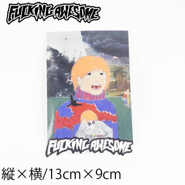 ファッキンオーサム スケボー ステッカー Fucking Awesome Sticker  ファッキンオーサム  シール デカール スケートボード スケボーステッカー 人気 ブランド お