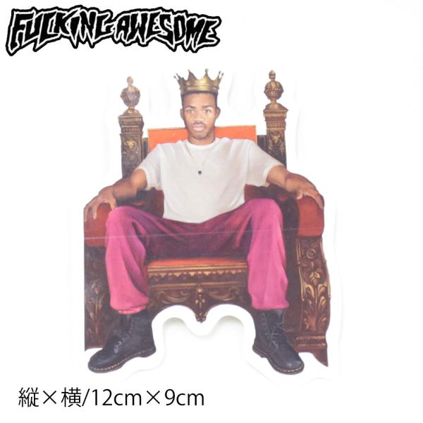 ファッキンオーサム スケボー ステッカー Fucking Awesome Sticker Tyshawn Robot ファッキンオーサム  シール デカール スケートボード スケボーステッカー 人