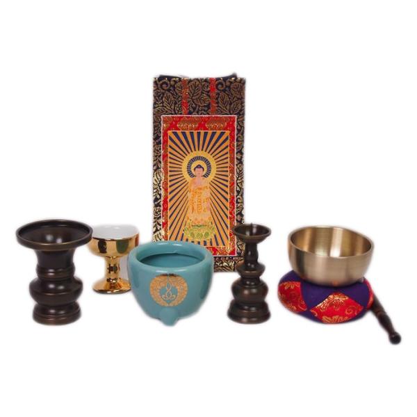 かんたん仏具セット浄土真宗本願寺派 お西 上置き仏壇用 仏壇 仏具 セット Buyee Buyee Japanese Proxy Service Buy From Japan Bot Online