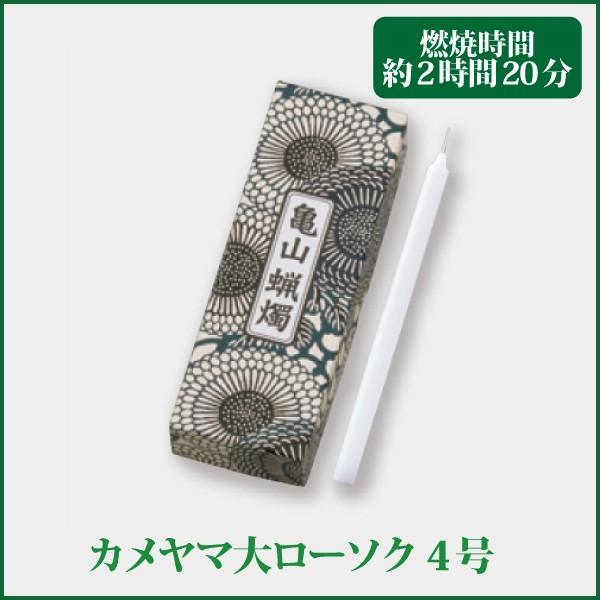 ●ローソク寸法：Φ12×Ｈ175mm●燃焼時間：約2時間20分●内容量：約225g（15本入）●箱サイズ：W66×L186×H36mm