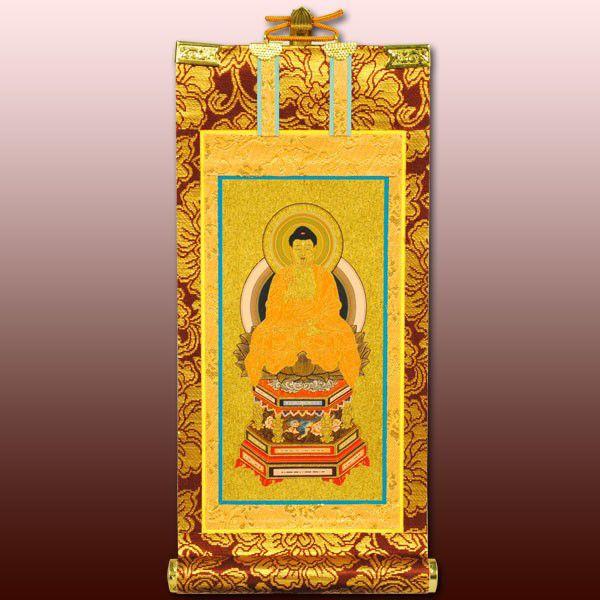 錆金金本紙・天台宗・ご本尊のみ・100代 : 仏壇・位牌・仏像専門店
