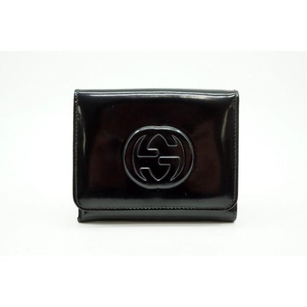 GUCCI（グッチ） 二つ折り 財布 インターロッキングG Wホック Unisex