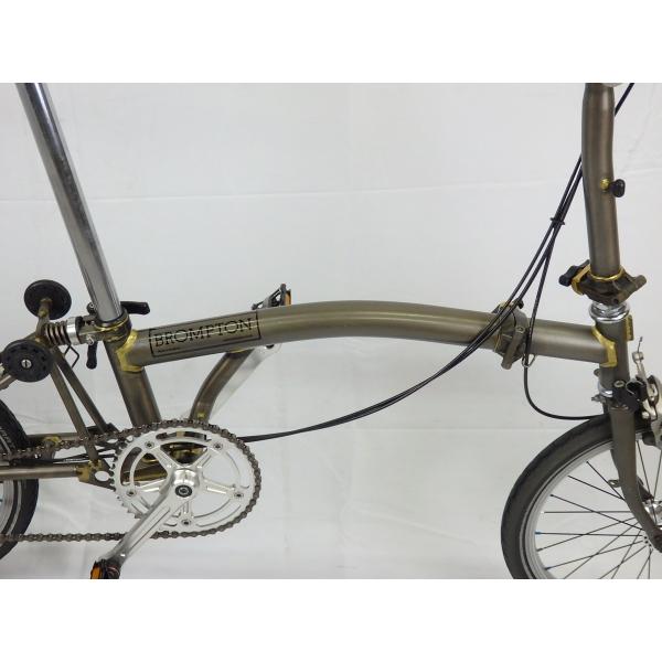 Brompton ブロンプトン 自転車 M3l 自転車車体 カスタム 12年頃モデル 折り畳み自転車 M3l わたらせ店 バイチャリ バザール 店