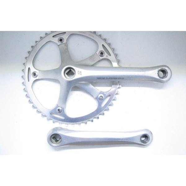 SUNTOUR 「サンツアー」 SUPERBE PRO 48T 165mm NJS クランク SUNTOUR 「サンツアー」 SUPERBE PRO 48T 165mm NJS クランク