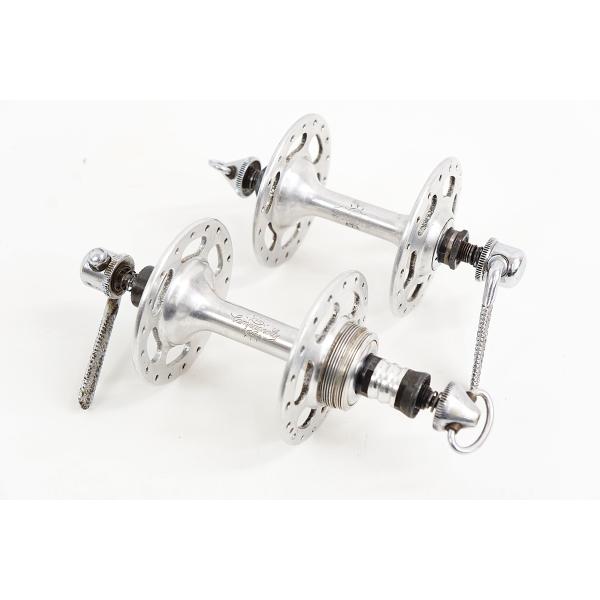 CAMPAGNOLO 「カンパニョーロ」 NUOVO RECORD 地球ロゴ HF ハブセット
