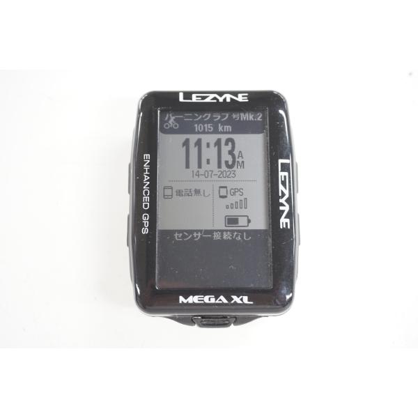 LEZYNE 「レザイン」 MEGA XL GPS サイクルコンピューター