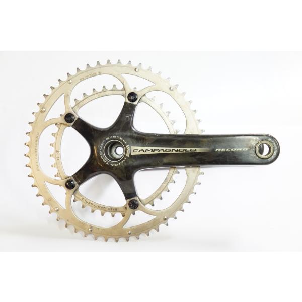 パーツ Campagnolo Record 170mm 53-39t CAMPAGNOLO 「カンパニョーロ」 RECORD 53-39T 172.5mm クランク