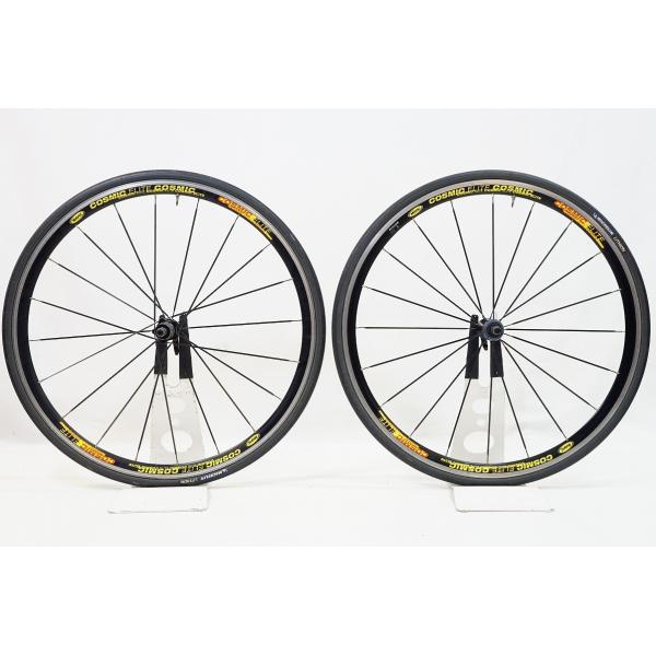新品タイヤ付き　Mavic Cosmic Elite クリンチャーホイール前輪 新品タイヤ付き Mavic Cosmic Elite クリンチャーホイール前輪