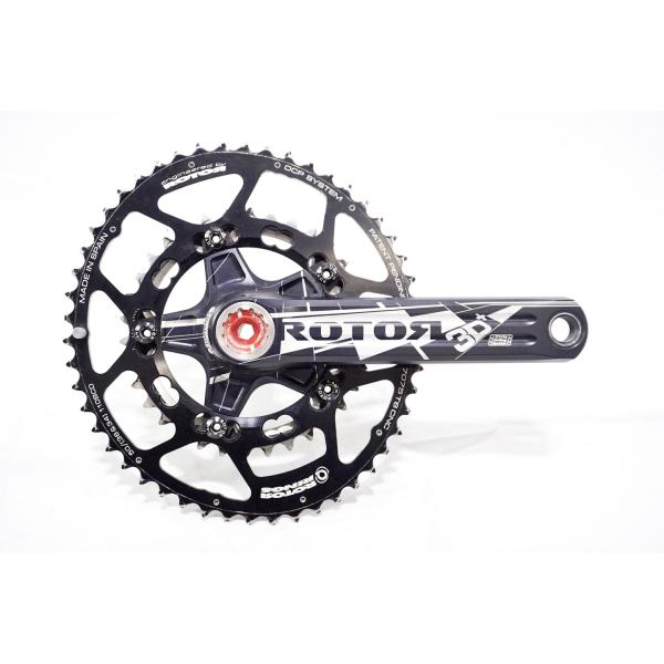 ROTOR 3D24 クランクセット QRings50-34T 170mm ROTAR ローター ROTOR 3D24 noQ AERO チェーンリング 50-34T