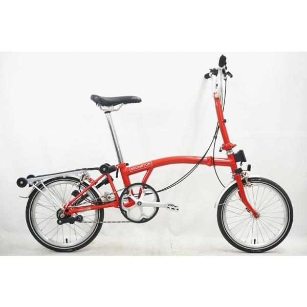 BROMPTON M3R 折り畳み自転車中古品 BROMPTON 「ブロンプトン」 M3R 2016年モデル 16インチ 折り畳み自転車