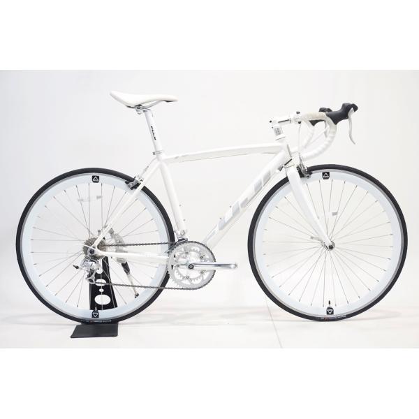 Ｄ572　★53000円★整備済み スポーツ中古自転車 FUJI　ルーベカスタム　ホワイト　52ｃｍ【ロードバイク】 D572 ☆53000円☆整備済み スポーツ中古自転車 FUJI ルーベカスタム