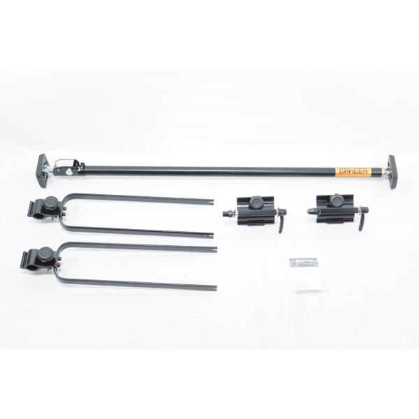 ■商品情報・自動車内に自転車を搭載するためのキャリアです。・搭載可能台数：2台■状態・全体的に使用に伴う若干のキズやヨゴレがございます。■付属品・掲載されている画像の物が全てになります。■注意事項※本ページ下部まで商品・お取引の注意事項が続...