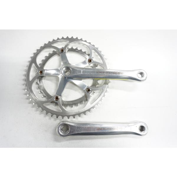 値下げ 中古 SUNTOUR SUPERBE PRO ロード クランクセット SUNTOUR 「サンツアー」 SUPERBE PRO 48T 165mm NJS クランク
