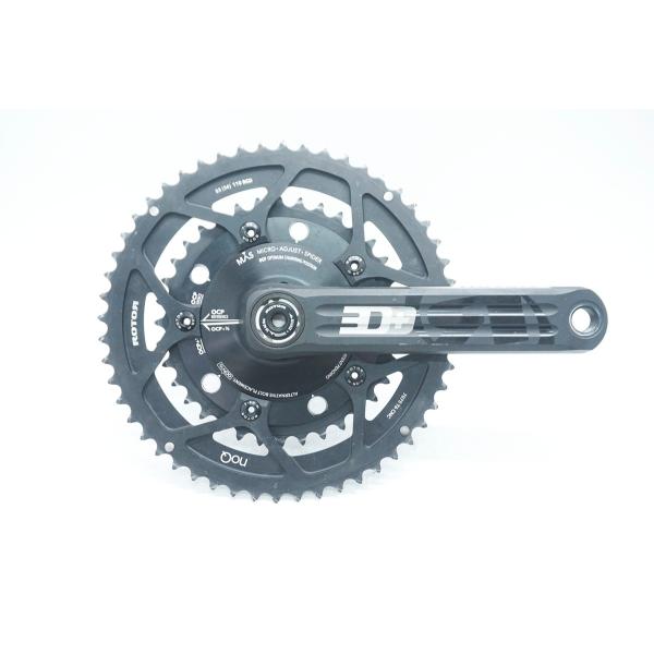 ROTOR 「ローター」 3D+ IN POWER 52/36T 172.5mm クランク / 大阪門真
