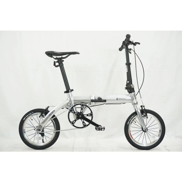 RENAULT折り畳み自転車 PLATINUM LIGHT6 14インチ　美品 ルノー 「ルノー」PLATINUM LIGHT6（プラチナムライト6）14