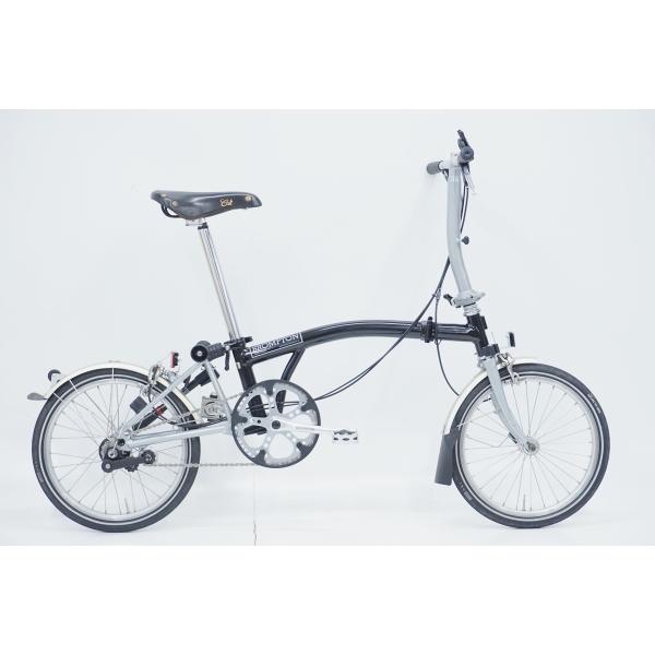 し*ん様 BROMPTON S6L 2009 ブロンプトン 折りたたみ自転車 BROMPTON 「ブロンプトン」 S3L 2009年モデル 16インチ 折り畳み自転車