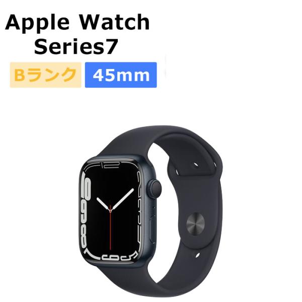 Apple Watch Series 7 中古 Series7 45mm GPS+Cellular ミッドナイト