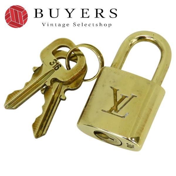 LOUIS VUITTON ルイ ヴィトン カデナ 南京錠 No.316 LOUIS VUITTON（ルイ・ヴィトン） 中古 カデナ キーセット No316