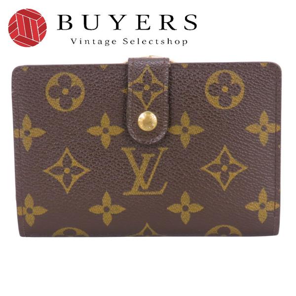 ルイヴィトン モノグラム ポルトモネ ビエ ヴィエノワ がま口財布 M61663 LOUIS VUITTON（ルイ・ヴィトン） 中古 二つ折り財布 ポルト モネ ビエ