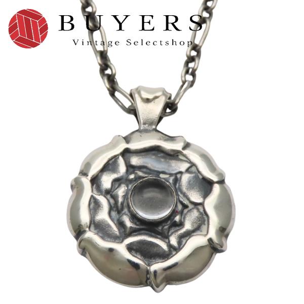 中古 ジョージジェンセン ネックレス シルバー925 ムーンストーン 約14.9g シルバー ペンダント アクセサリー レディース 女性