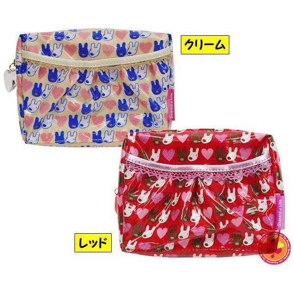 超SALE ポーチ/ハート/ リサとガスパール Gaspard et Lisa