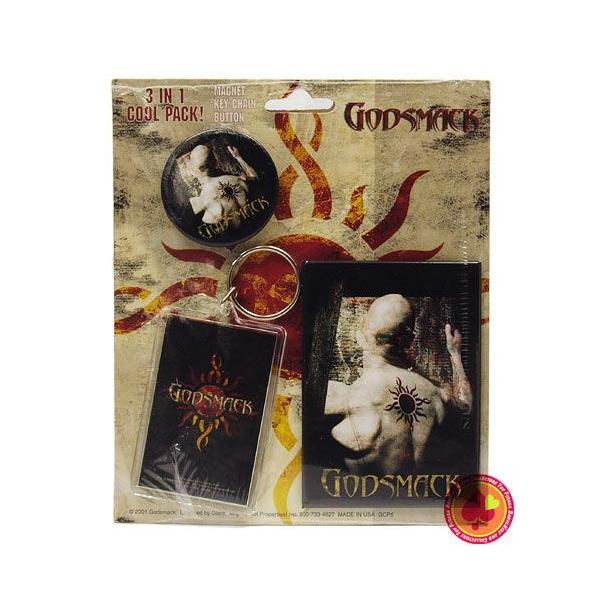 Godsmack 3in1 Cool Pack/�}�O�l�b�g�E�L�[�z���_�[�E�ʃo�b�W �S�b�h�X�}�b�N