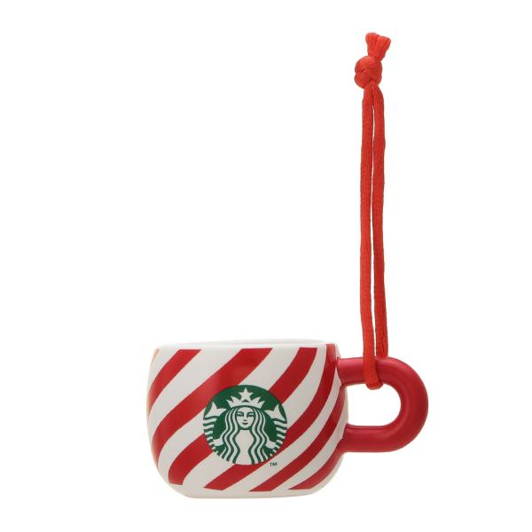 STARBUCKS ホリデー2024 オーナメントマグキャンディーケーン
