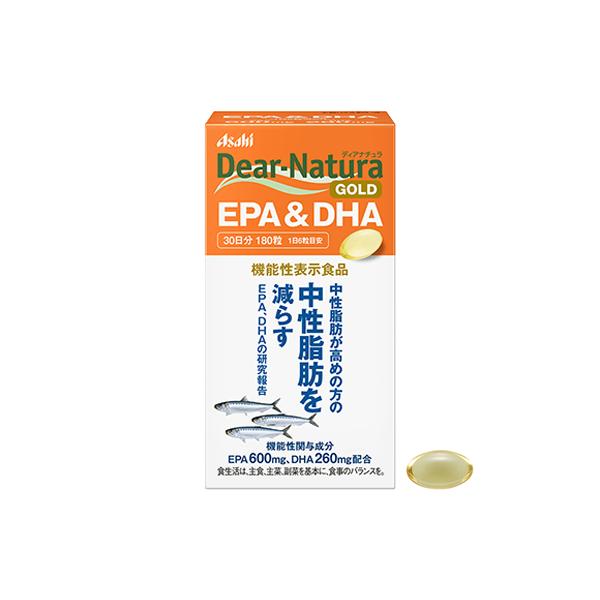 アサヒ ディアナチュラゴールド EPA&DHA 180粒入 (30日分)