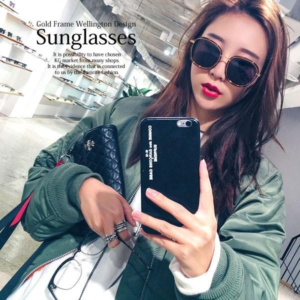 サングラス レディース Uvカット プチプラ 安い ファッション おしゃれ 海外セレブ ゴールドフレームウェリントンサングラス Buyee Buyee 提供一站式最全面最专业现地yahoo Japan拍卖代bid代拍代购服务 Bot Online