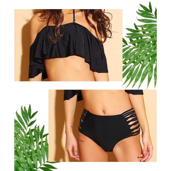 水着 レディース タンキニ ビキニ セット プチプラ 激安 デザインビキニ スイムウェア 体型カバー Lavia ラヴィア ハイウエスト オフショルビキニ Buyee Buyee 日本の通販商品 オークションの代理入札 代理購入