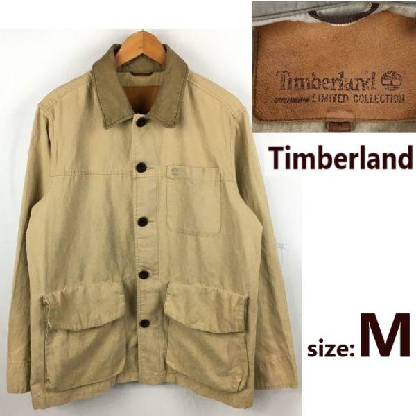 90s-00s/vintage★Timberland/ティンバーランド★カバーオール/上着　ブルゾン/マウンテンコート/メンズM　茶　管NO◆TA2-17