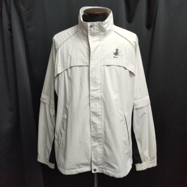 BLACK&WHITE/ブラックアンドホワイト☆ウインドブレーカー【メンズL