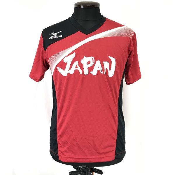 Mizuno/ミズノ★バレーボール全日本/火の鳥ジャパン/ユニフォーム【女子S/red/赤】代表/背番号なし/応援/Japan/Tops/Shirts◆cBH750