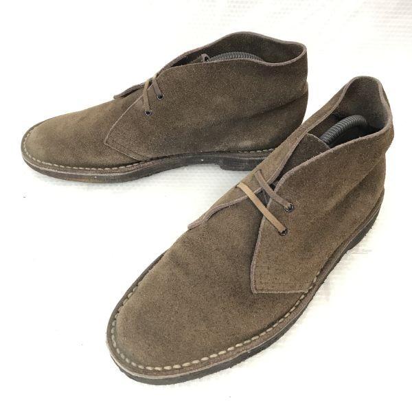 リーガル/REGAL★クレープソール/スエード本革/デザートブーツ【26.0程度/茶/BROWN】チャッカブーツ/ショートブーツ/Shoes◆pWB96-4 REGAL（リーガル） リーガル/REGAL☆クレープソール/スエード本革
