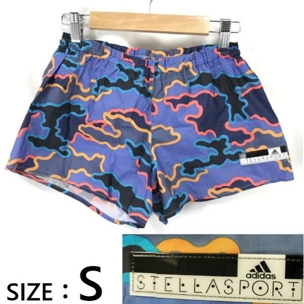 adidas/アディダス ステラスポーツ★ショートパンツ 【レディースS】Stella McCartney/テニス/ランニング/ズボン/Pants/Trouser◆SBH864