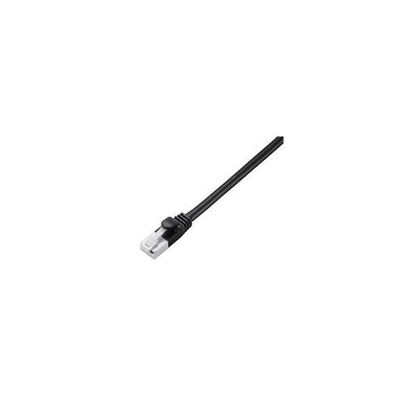 （まとめ）エレコムCat5e対応ツメ折れ防止LANケーブル ブラック 5m LD-CTT/BK5/RS 1本〔×10セット〕