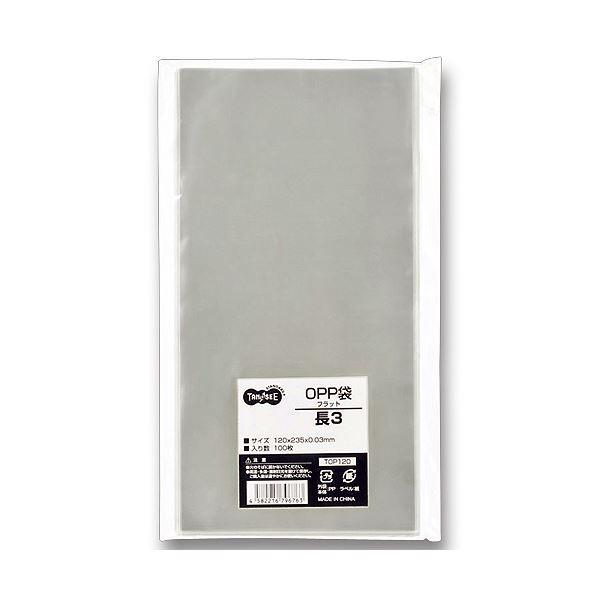 i܂Ƃ߁j TANOSEE OPP tbg 3 120×235mm 1Zbgi500F100×5pbNj k×4Zbgl