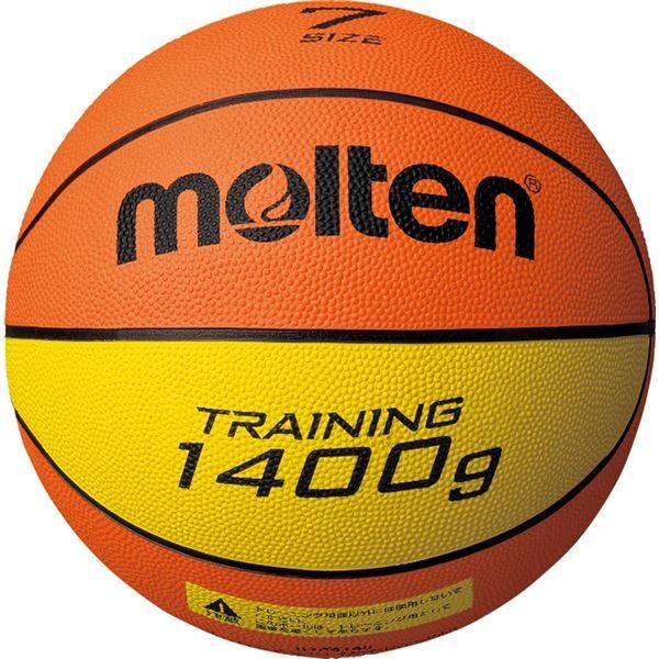 〔モルテン Molten〕 トレーニング用 バスケットボール 〔7号球〕 約1400g ゴム製 9140 B7C9140 〔運動 スポーツ用品〕