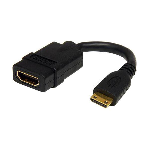 i܂Ƃ߁jStarTech.com nCXs[hHDMI-~jHDMIϊA_v^P[u 12cm HDMIiXj-mini HDMIiIXj ubNHDACFM5IN 1{ k×3Zbgl