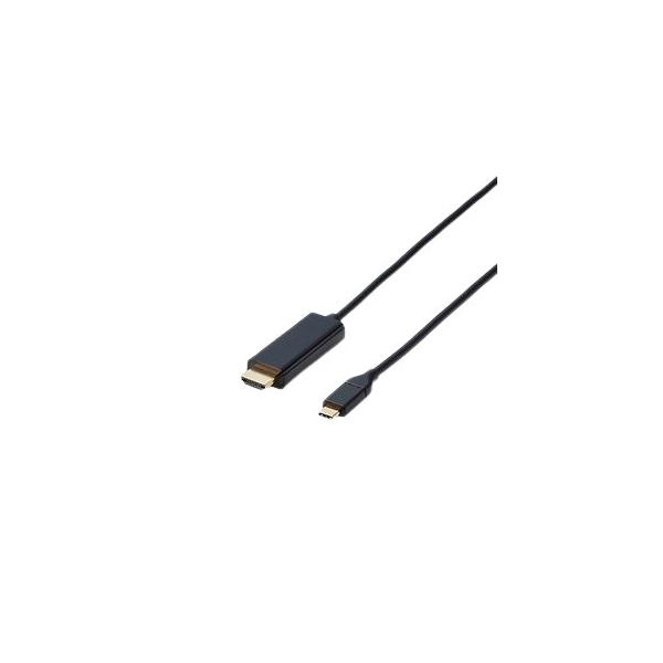 GR ϊP[u/USB Type-C - HDMI/1.0m/ubN CAC-CHDMI10BK