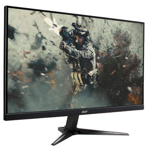 Acer Nitro 23.8�^���C�h�t���f�B�X�v���C QG241YSbmiipx(VA/�����/1920×1080/�t��HD/16:9/250cd/1ms/HDMI/DisplayPort/�u���b�N) QG241YSbmiipx