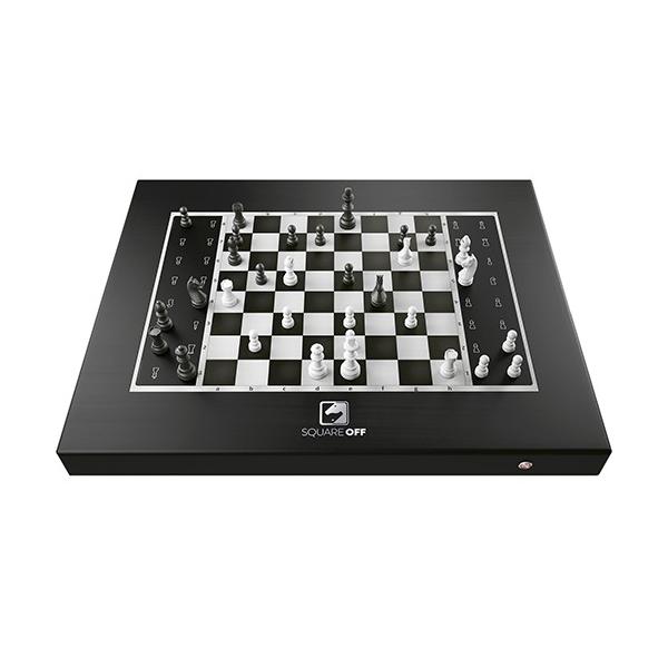 Square Off Black Edition Square Black Sqf Gks B21 Buzzhobby チェス駒が自動で動くスマートチェスボード