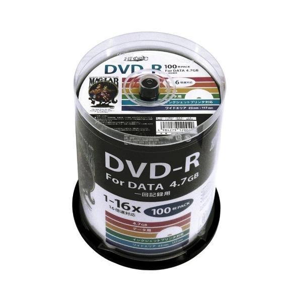 HI DISC DVD-R 4.7GB 100Xsh 1`16{Ή Chv^u HDDR47JNP100