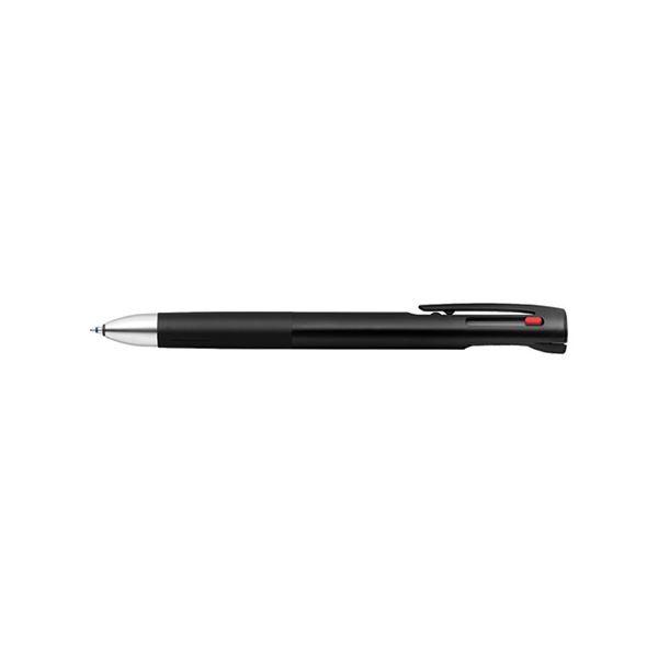 （まとめ） ゼブラ エマルジョンボールペン/3色ボールペン bLen3C 0.7mm 黒 〔×10セット〕