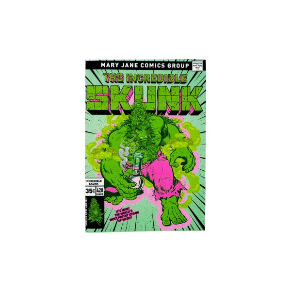 THC ステッカー THE INCREDIBLE SKUNK COMIC COVER C245