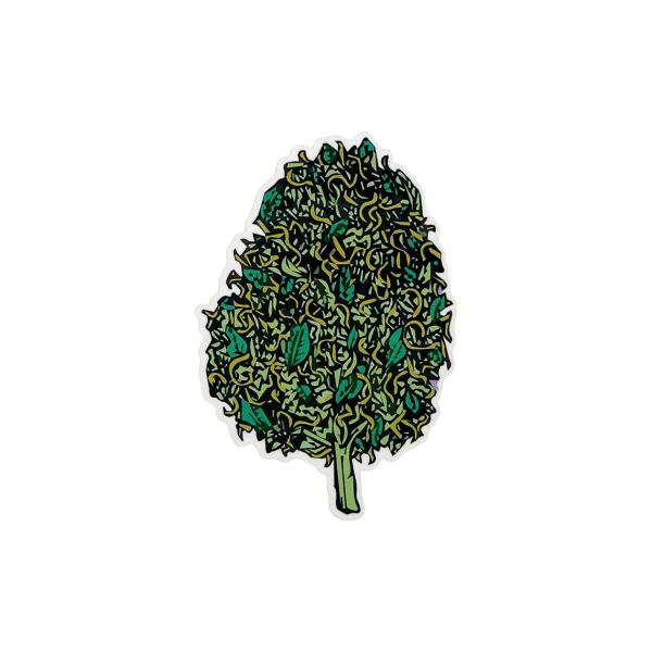 THC ステッカー NUGG BUD C291