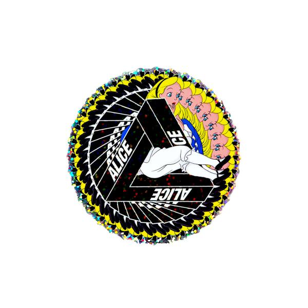 THC ステッカー ACID ALICE IN A SPIN C292