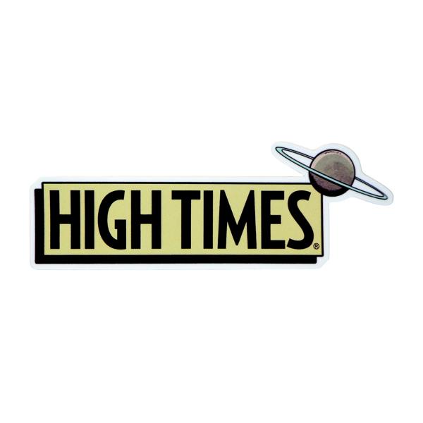 HIGH TIMES ハイタイムズ ロゴ ステッカー SATURN C301